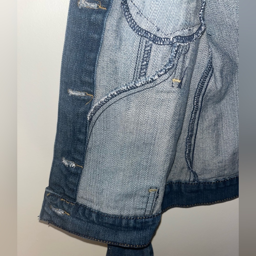 LEVI’S‎ Signature Levi Stauss & Co Denim Button Down Up Trucker Jacket | Small - Picture 11 of 11